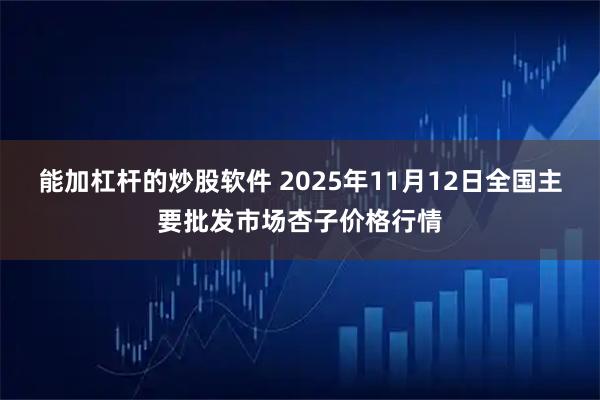 能加杠杆的炒股软件 2025年11月12日全国主要批发市场杏子价格行情