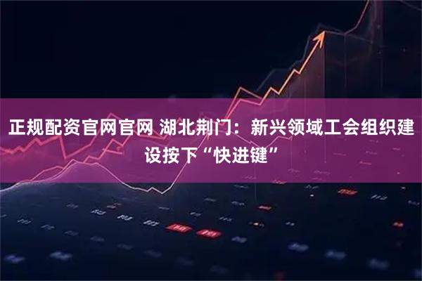 正规配资官网官网 湖北荆门：新兴领域工会组织建设按下“快进键”